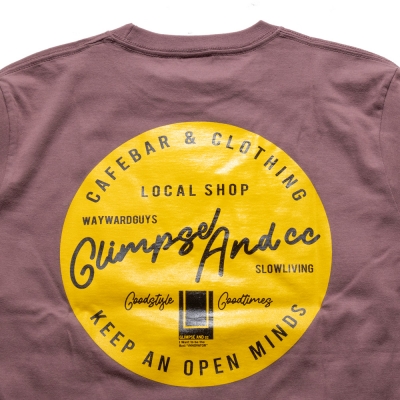 グリンプス オリジナル カフェ ロゴ  ロングスリーブ  tシャツ