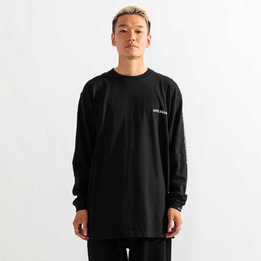 アップルバム "ウォーク オブ モザイクアート(濱口健)" ロングスリーブ T-シャツ