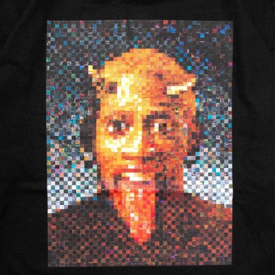 アップルバム "ウォーク オブ モザイクアート(濱口健)" ロングスリーブ T-シャツ