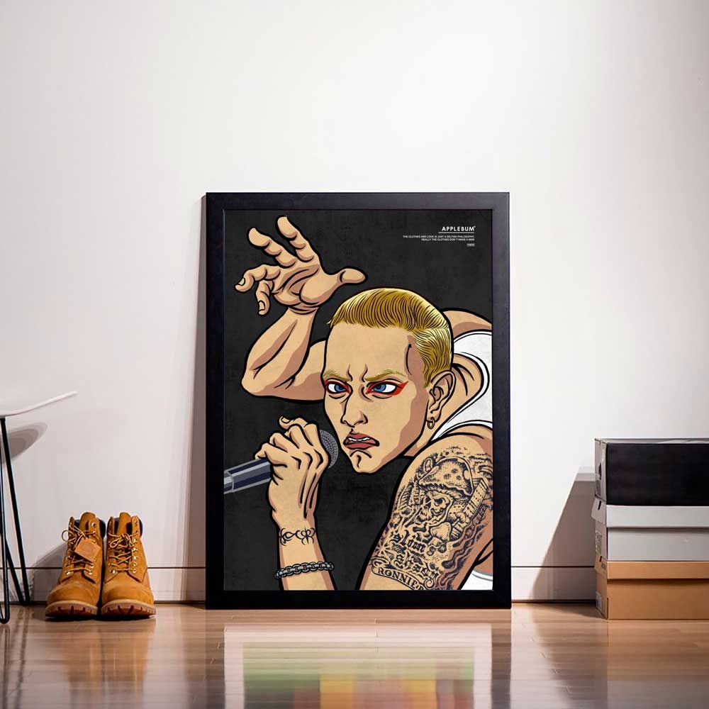 ミュージシャン APPLEBUM My Name Is A1 Poster アップルバム 