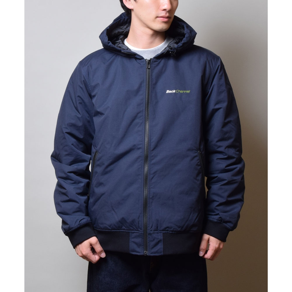バックチャンネルフーデッドフィールドジャケットネイビー