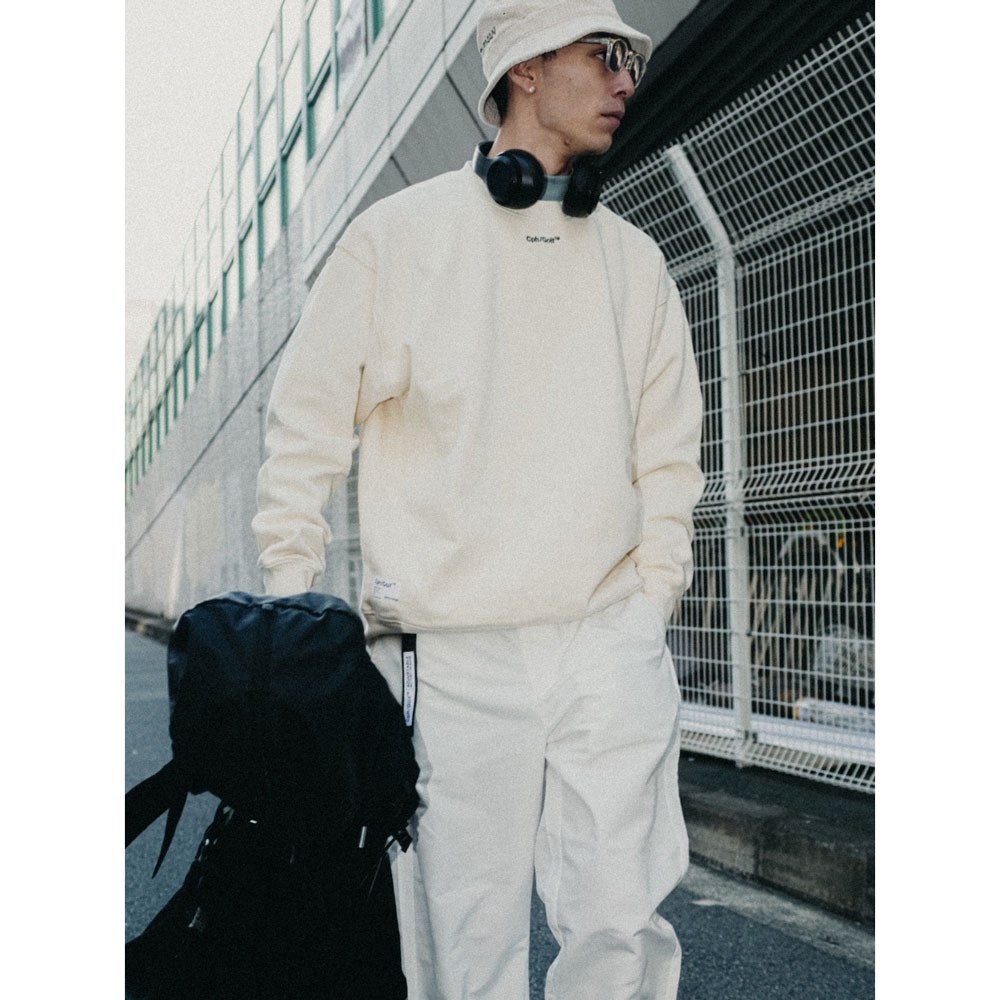 キャプテンズヘルム ゴルフ スイング サイクル ロゴ クルー スエット