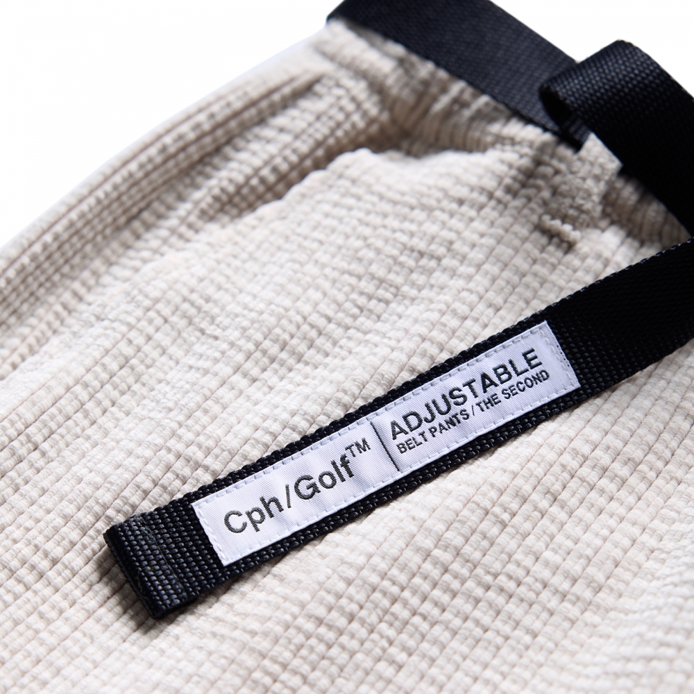 Cph/Golf コーデュロイ　パンツ　クリーム Mサイズ キャプテンズヘルム ゴルフ アジャスタブル コーデュロイ パンツ