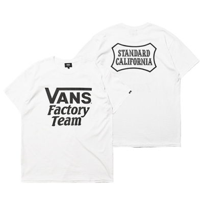スタンダードカリフォルニア ヴァンズ ロゴ Tシャツ | VANS X SD LOGO 
