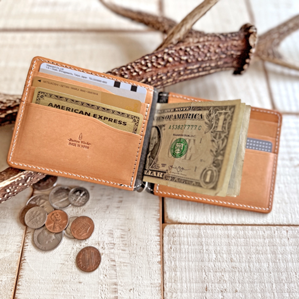 スタンダードカリフォルニア ボタンワークス マネークリップ