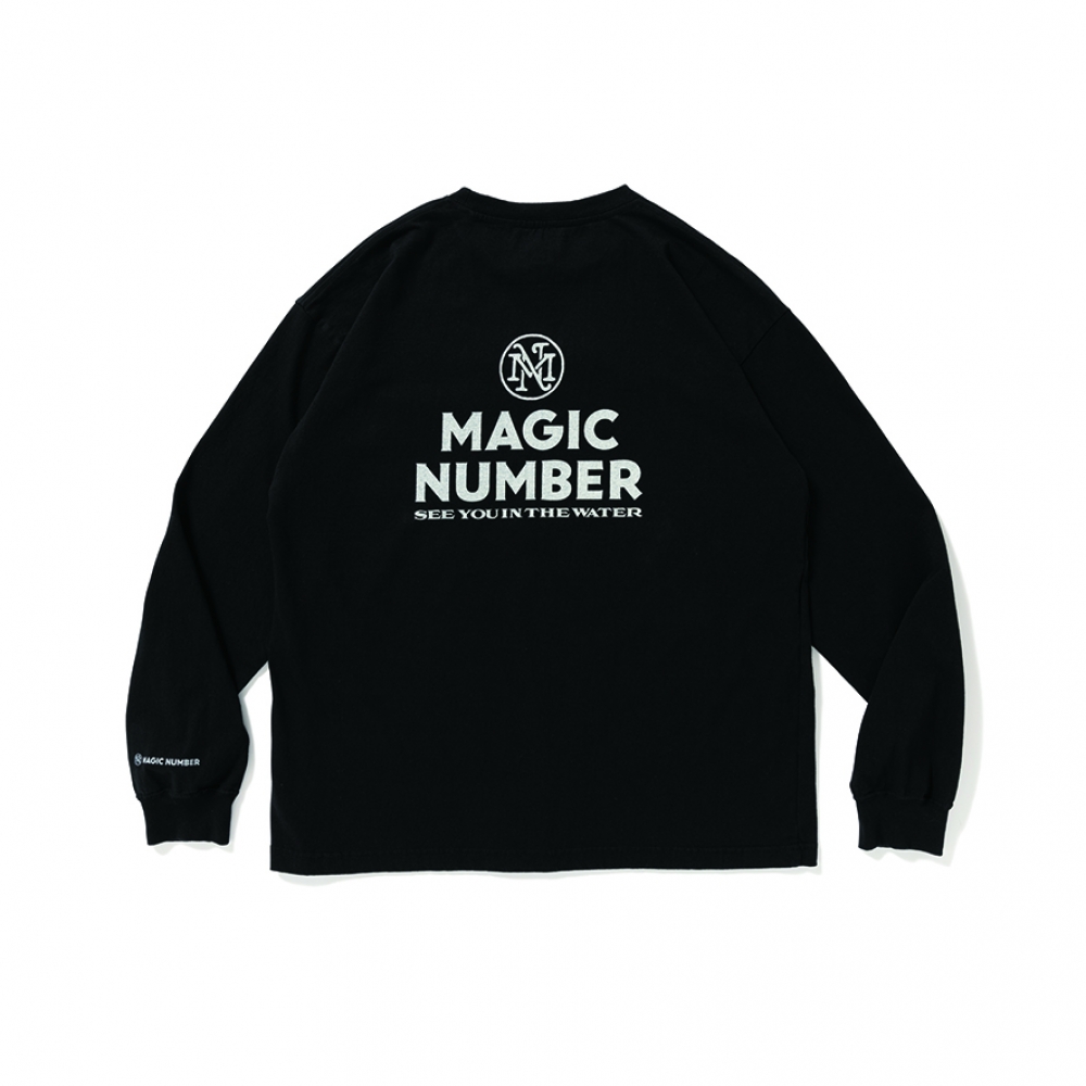 マジックナンバー ストック ロゴ ロングスリーブ | MAGIC NUMBER STOCK