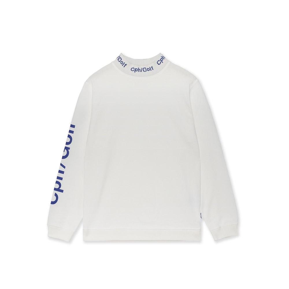 キャプテンズヘルム ゴルフ ジャガード モック ロングスリーブ