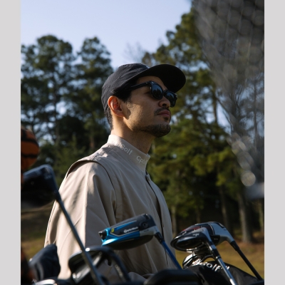 キャプテンズヘルム ゴルフ デタッチャブル ベスト コーチ ジャケット