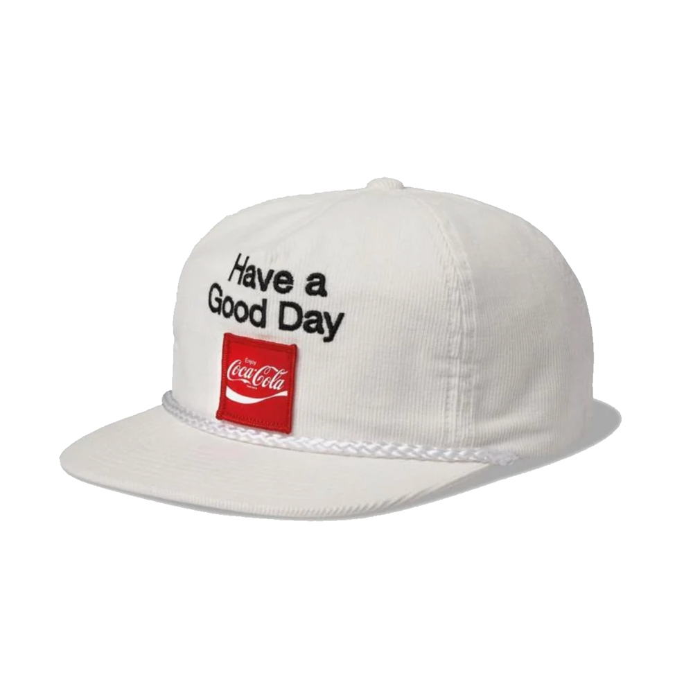 【美品タグ付き】100周年記念　コカコーラ　デリバリーハット ブリクストン コカコーラ グッド ディ エイチピー キャップ | BRIXTON