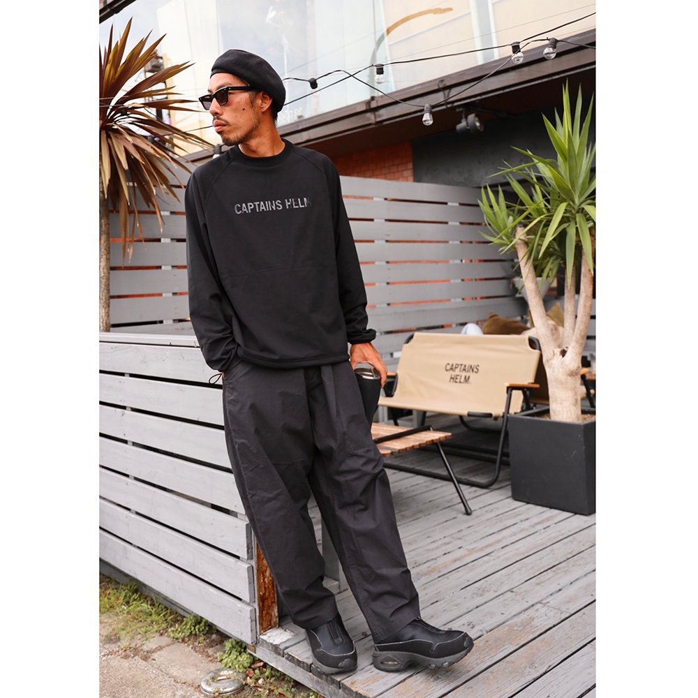 キャプテンズヘルム チーム ロゴ テック ロングスリーブ ティー 