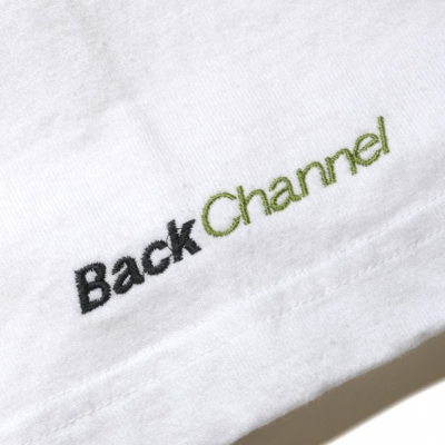 バックチャンネル オフィシャル ロゴ ティー