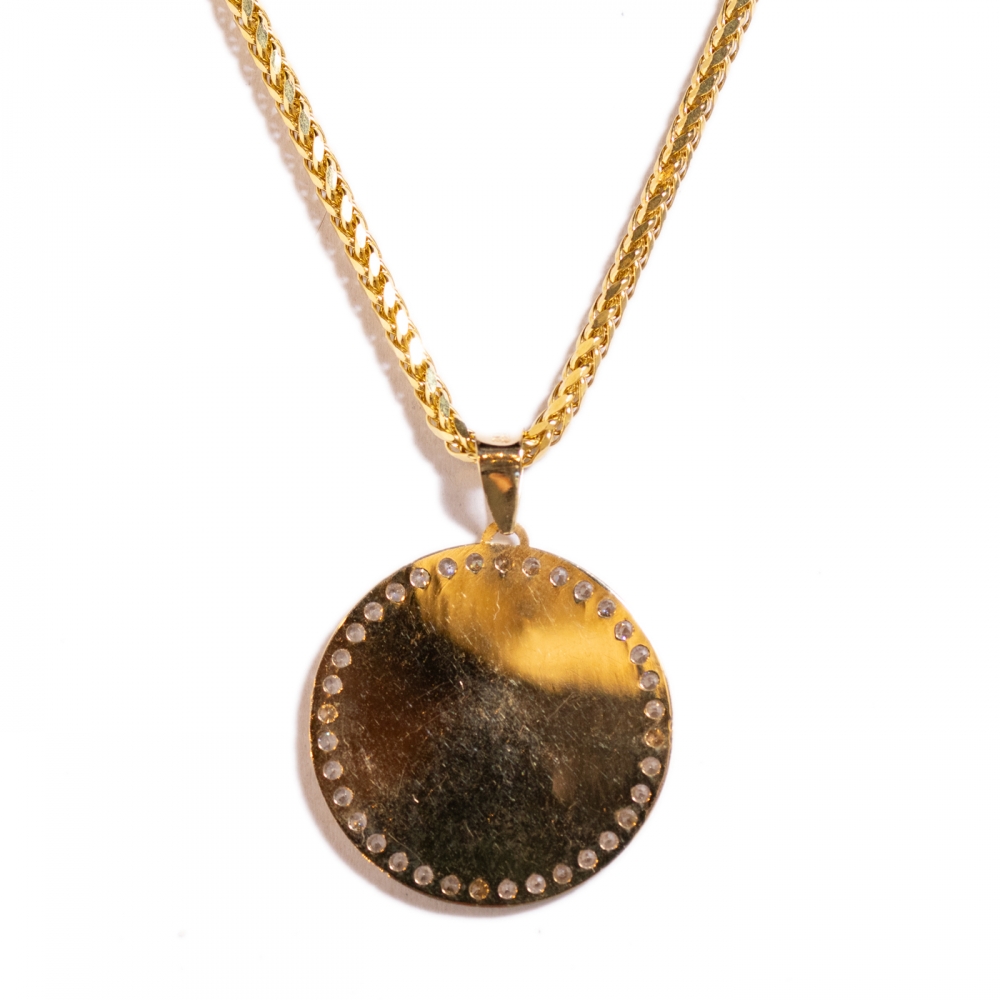 14K ゴールド トップ & ネックレスチェーン | 14K GOLD PENDANT TOP