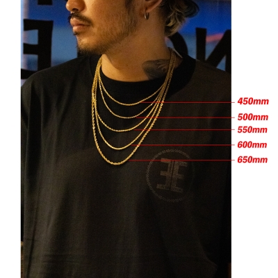 14K ゴールド トップ & ネックレスチェーン | 14K GOLD PENDANT TOP