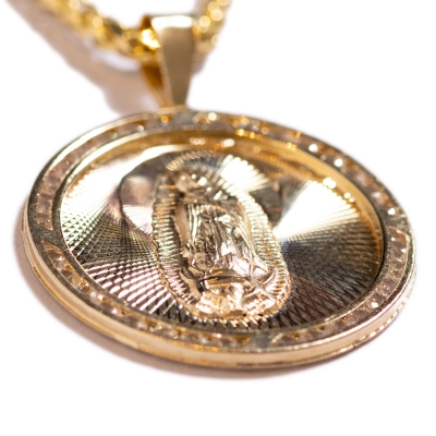 14K ゴールド トップ & ネックレスチェーン | 14K GOLD PENDANT TOP