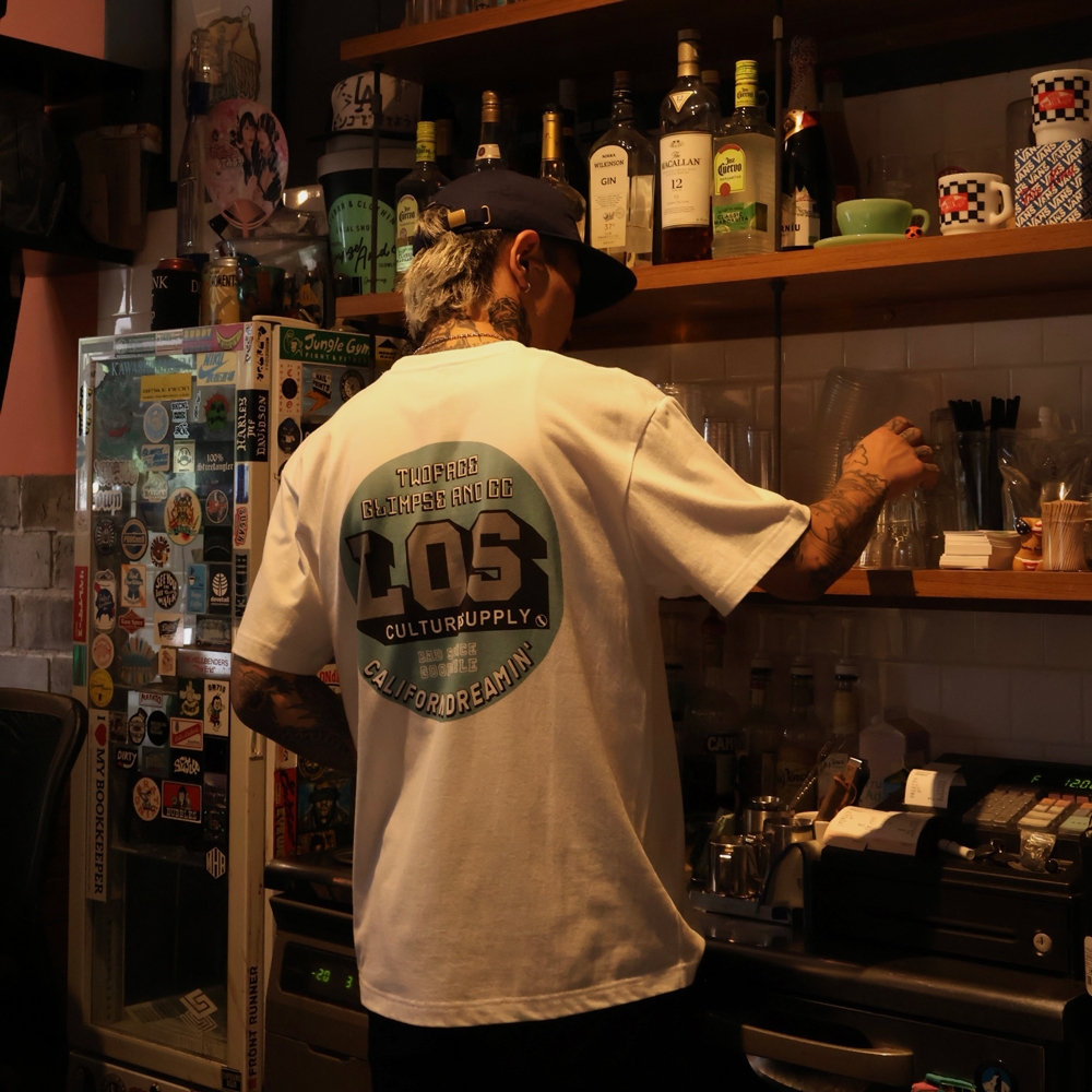 トゥーフェイス オリジナル ロス カフェ ショートスリーブ ティー