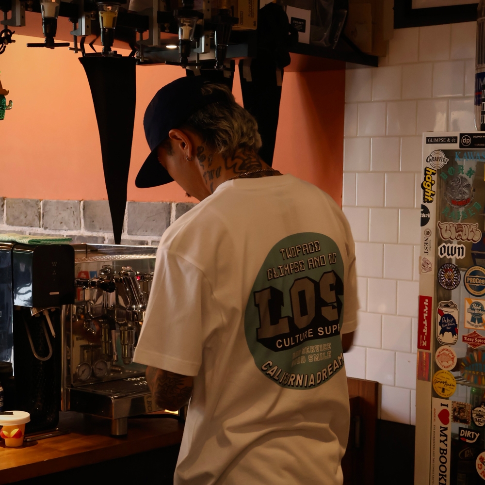 トゥーフェイス オリジナル ロス カフェ ショートスリーブ ティー