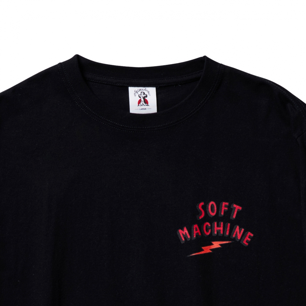 SOFT MACHINE ブラック ALASKA 長袖カットソー サイズL 【公式通販】