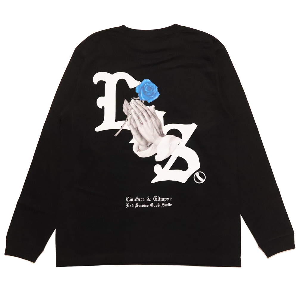 ロス オリジナル ローズ プレイングハンド ロングスリーブ ティーシャツ