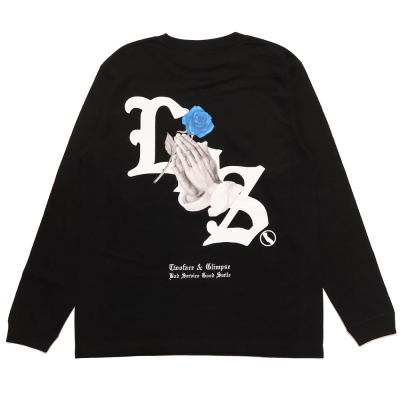 ロス オリジナル ローズ プレイングハンド ロングスリーブ ティーシャツ