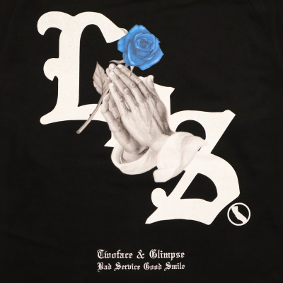 ロス オリジナル ローズ プレイングハンド ロングスリーブ ティーシャツ