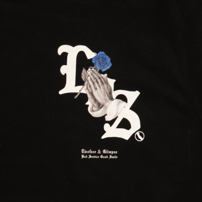 ロス オリジナル ローズ プレイングハンド ロングスリーブ ティーシャツ