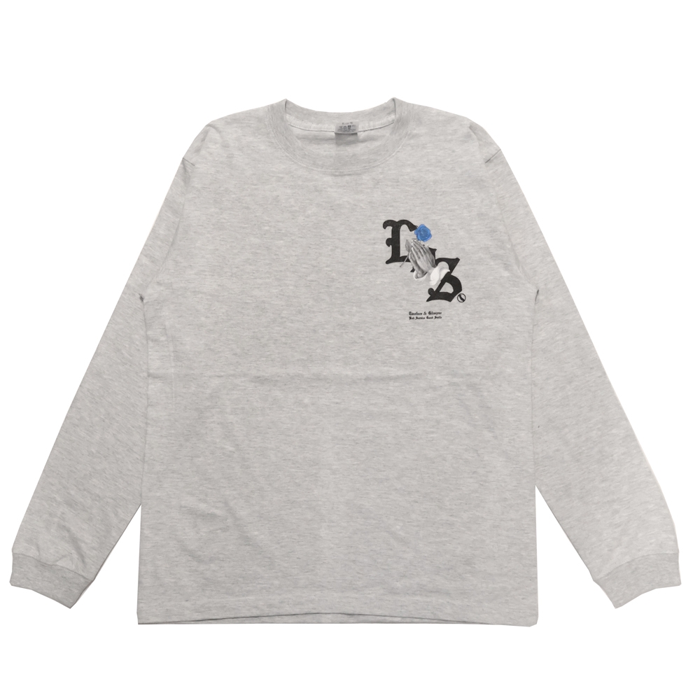 ロス オリジナル ローズ プレイングハンド ロングスリーブ ティーシャツ