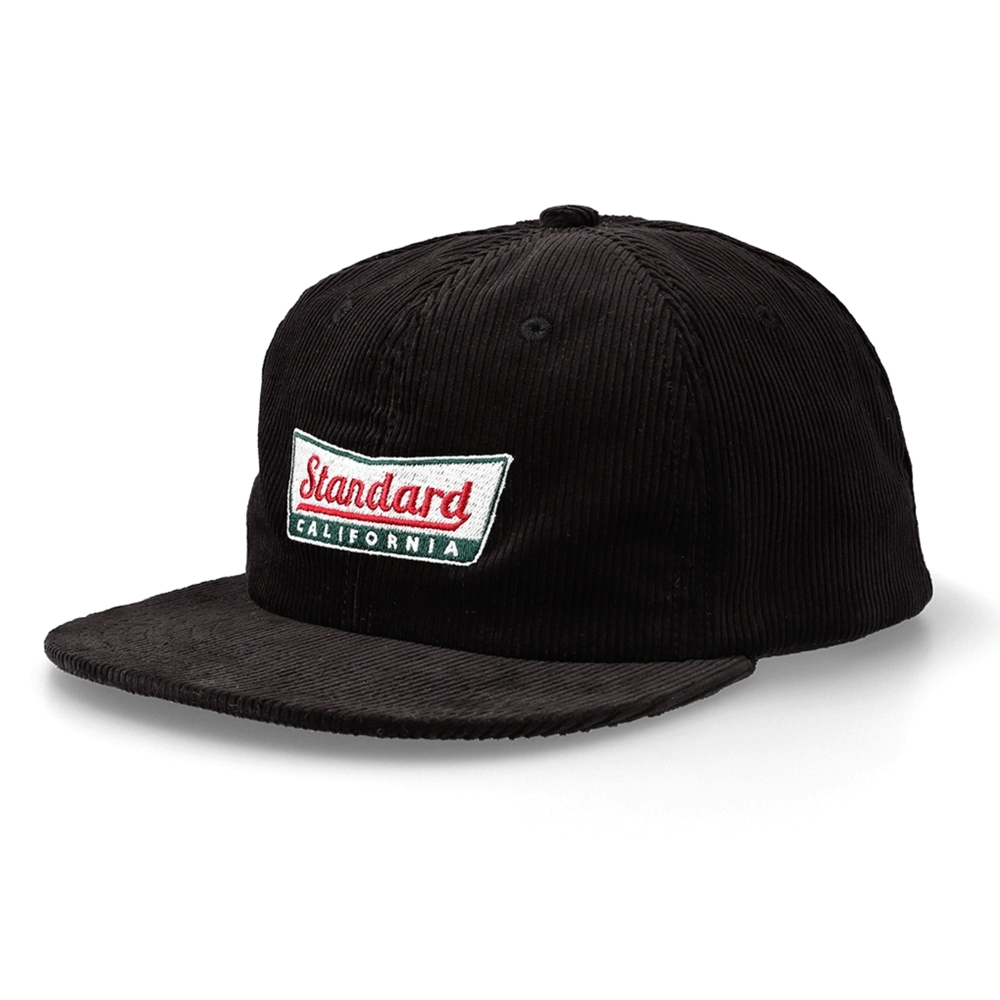 スタンダードカリフォルニア エスディー コーデュロイ ロゴ キャップ