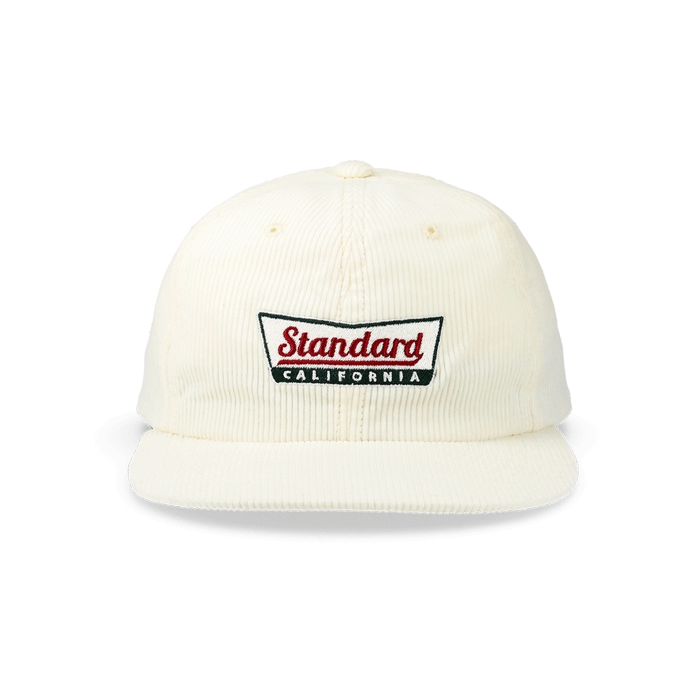 スタンダードカリフォルニア エスディー コーデュロイ ロゴ キャップ
