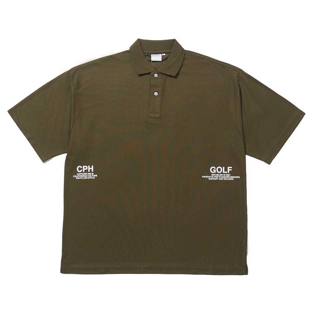 希少】Cph/Golf キャプテンズヘルムゴルフ ポロシャツ ゆったりXL 希少