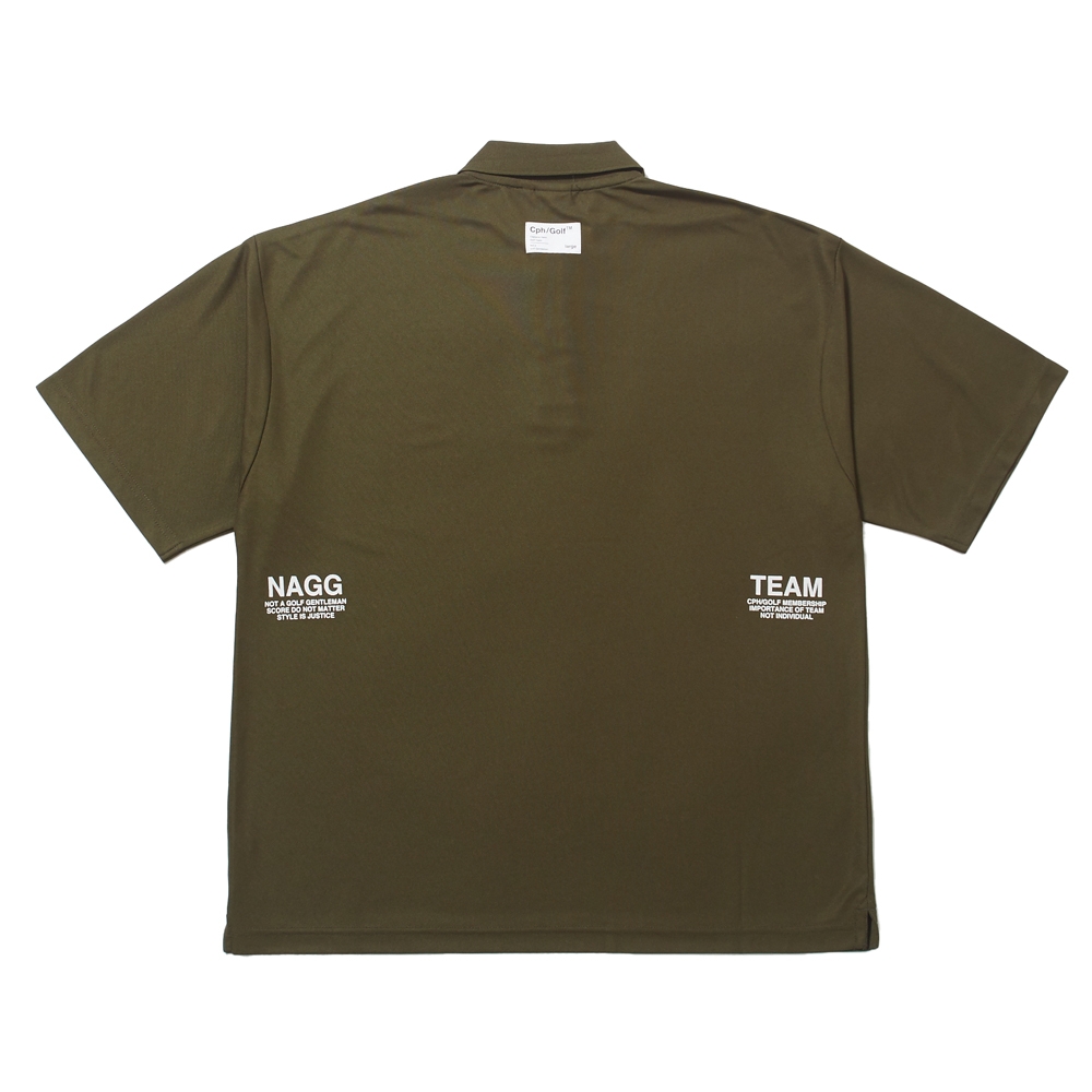 キャプテンズヘルム ゴルフ x LOS オーバーラップ ロゴ ニット ポロ LIMITED】キャプテンズヘルム ゴルフ x LOS オーバーラップ ロゴ