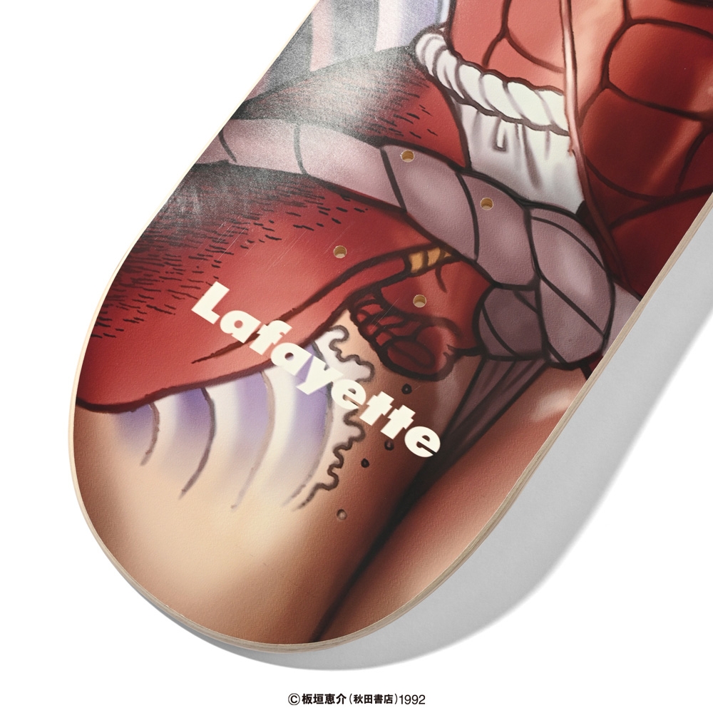 新品ラファイエット デッキ 8inch LFYT(ラファイエット)スケートデッキ BAKI YUJIRO SKATE DECK LE242301