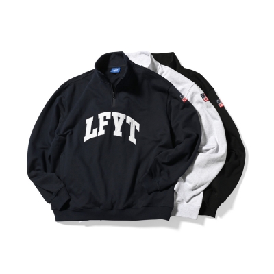 ラファイエット  アーチ ロゴ ハーフ ジップ スウェット