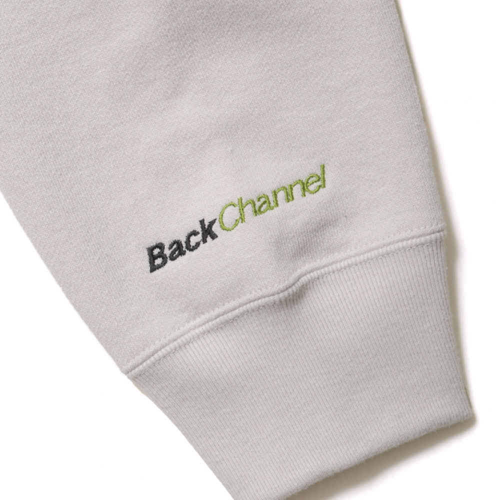 バックチャンネル オフィシャル ロゴ クルーネック | BACK CHANNEL 