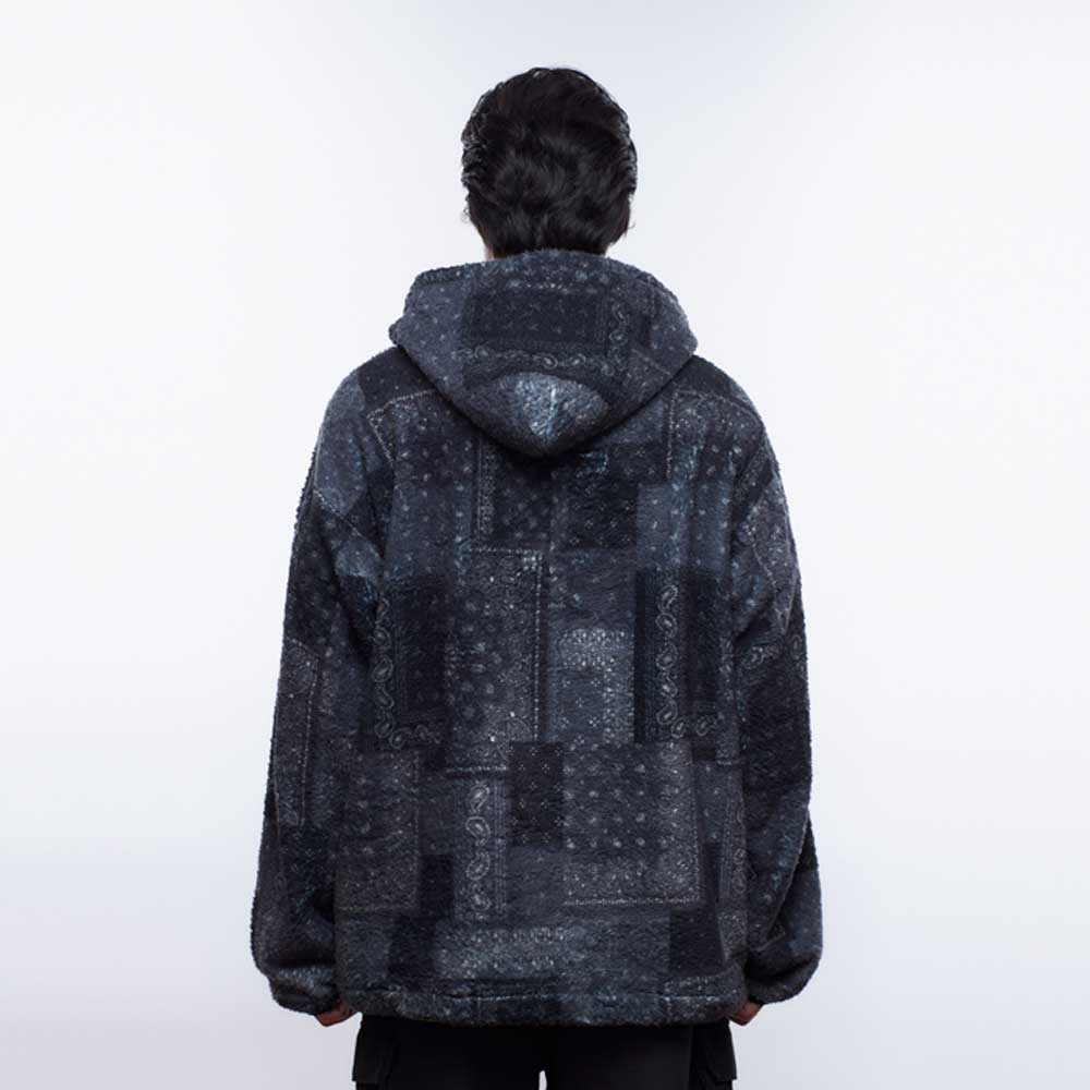 リベレイダース バンダナ パイル フリース フーディー