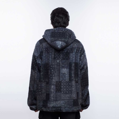 リベレイダース バンダナ パイル フリース フーディー