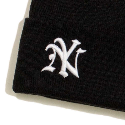 アカプルコゴールド ニューヨーク ロゴ ビーニー