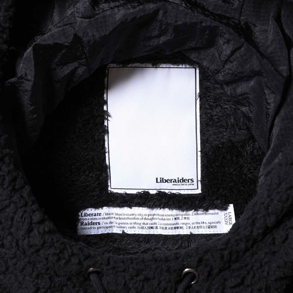 リベレイダース パイル フリース フーディー | LIBERAIDERS PILE