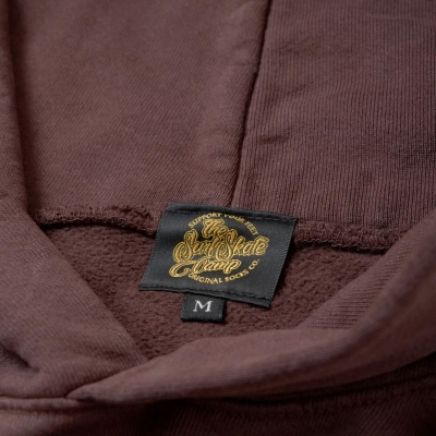 サーフスケートキャンプ ガーメント ダイ オリジナル ロゴ フーディー