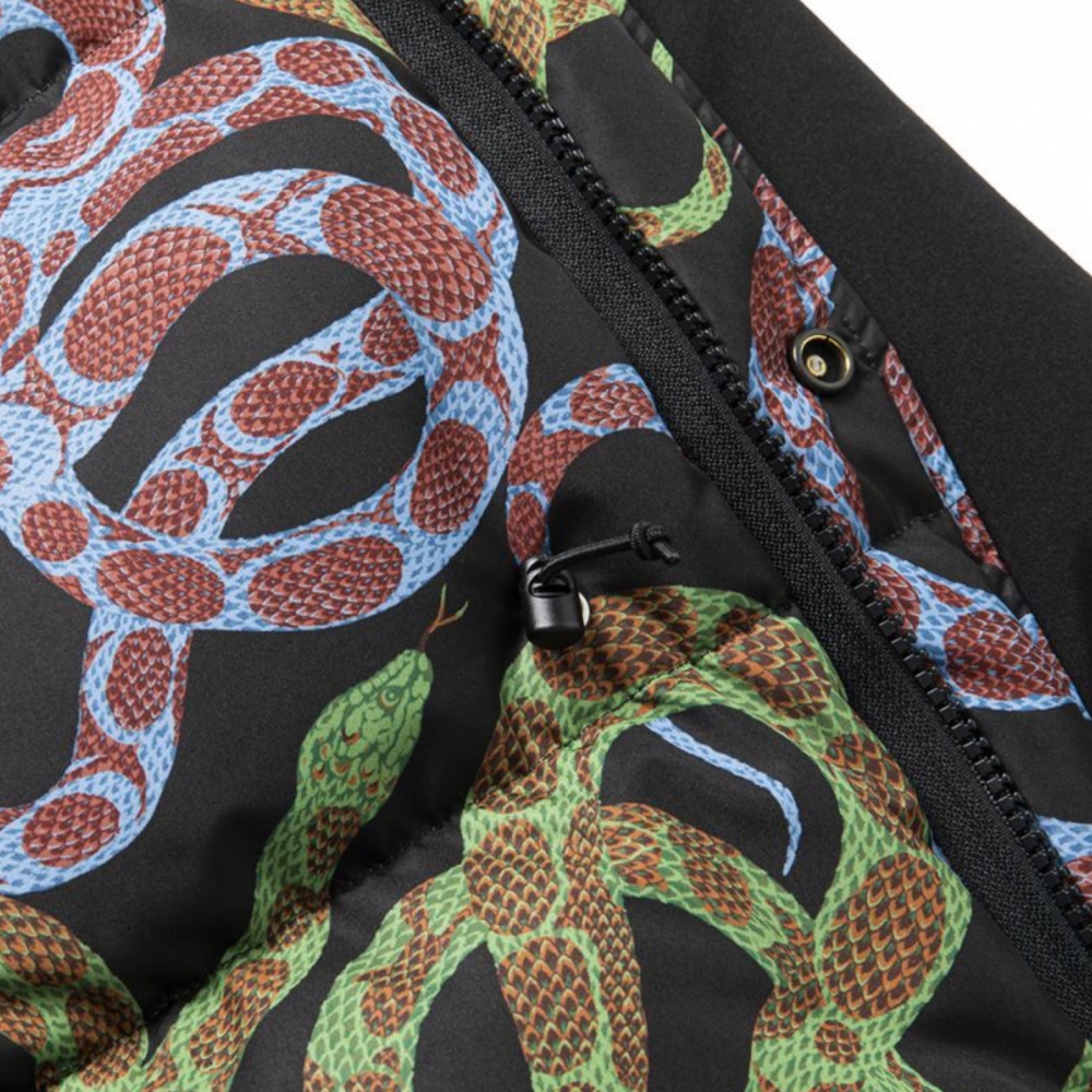 キャリー フレンチ　ホワイト ダック ダウン フーディー ジャケット