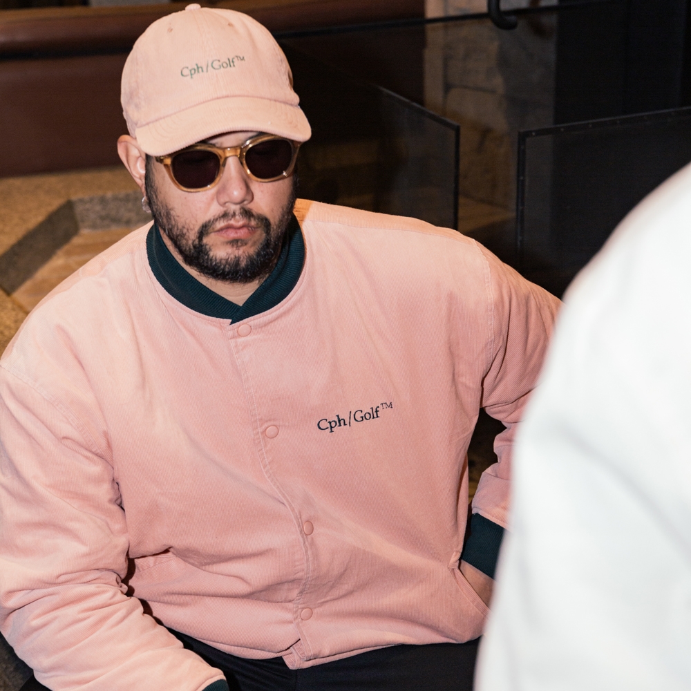 キャプテンズヘルム ゴルフ デグニファイド ロゴ コーデュロイ