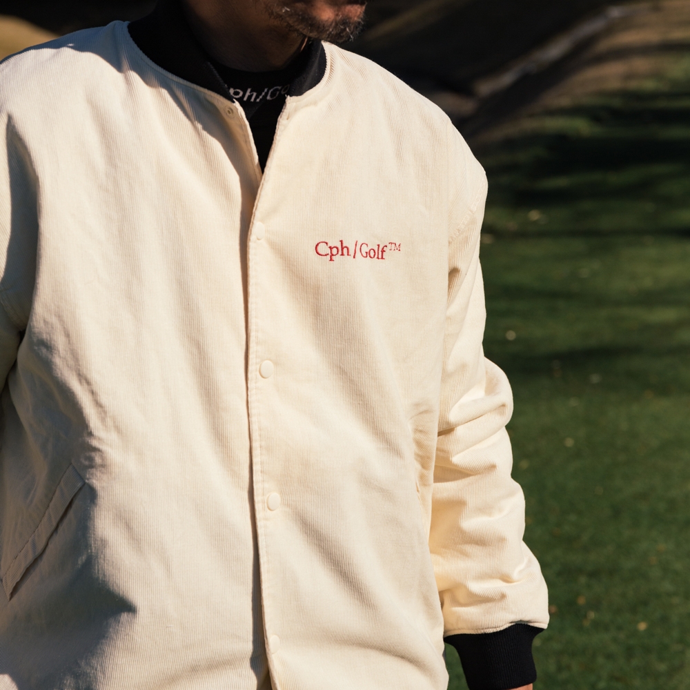 キャプテンズヘルム ゴルフ デグニファイド ロゴ コーデュロイ