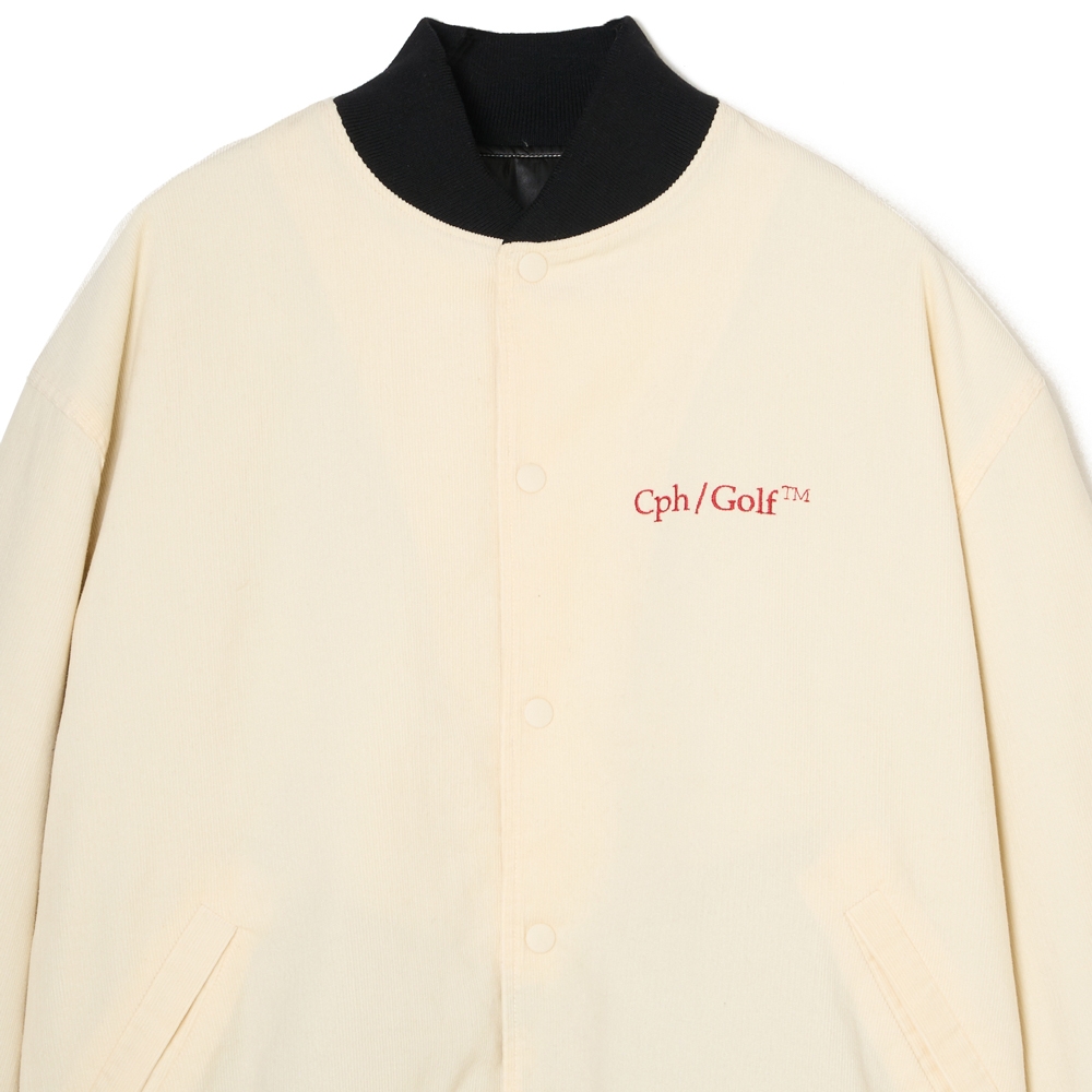 キャプテンズヘルム ゴルフ デグニファイド ロゴ コーデュロイ