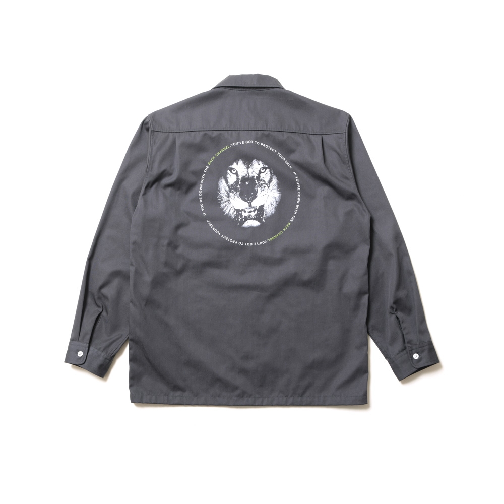 バックチャンネル ビーシー ライオン ワーク シャツ | BACK