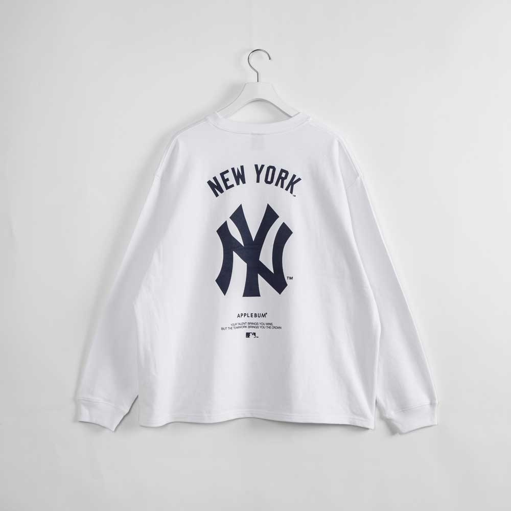 アップルバム "ニューヨークヤンキース" ロングスリーブ ティーシャツ
