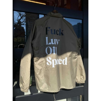 ロス オリジナル ファック ラブ オイル スピード ボア コーチ ジャケット