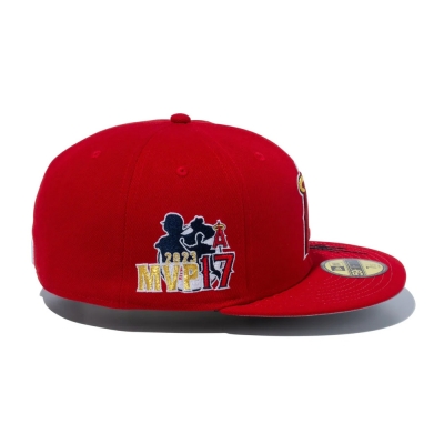 ニューエラ 59フィフティー 大谷翔平 アメリカン リーグ エムブイピー アンド ホームラン リーダーズ