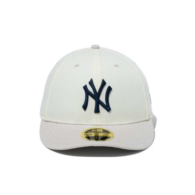 ニューエラ エルピー 59フィフティー ホワイト パック ニューヨーク ヤンキース