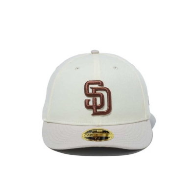 ニューエラ エルピー 59フィフティー ホワイト パック サンディエゴ・パドレス