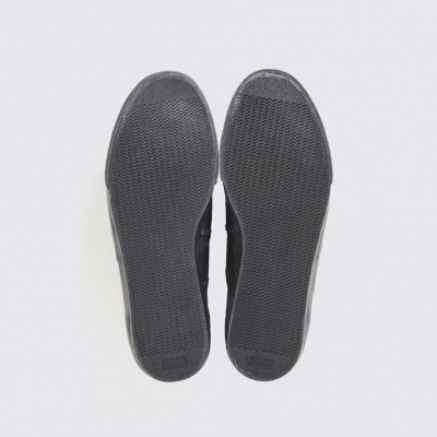 ピーナッツカンパニー ワックスド コットン Pデッキ シューズ