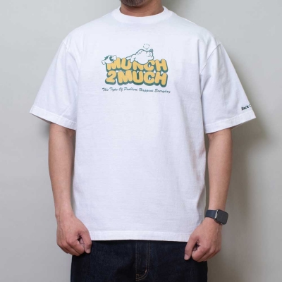 バックチャンネル キャラクターグラフィック Tシャツ ホワイト